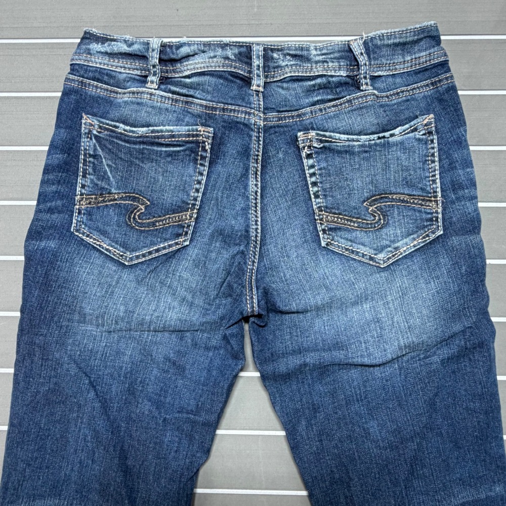 Silver Jeans Co Suki Slim Bootcut Jeans W30 L33 Medium Wash